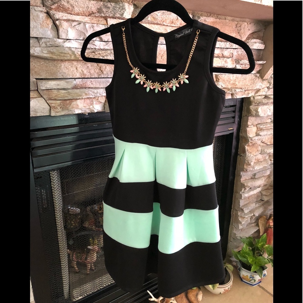 Crystal doll girls dress